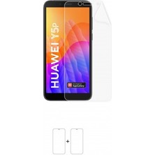 Wrapsol Huawei Y5P Ekran Koruyucu Darbe Emici Poliüretan Film Amerika Üretimi