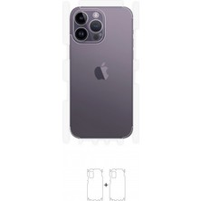 Wrapsol iPhone 14 Pro Max Arka Yan Koruyucu Darbe Emici Poliüretan Film Amerika Üretimi