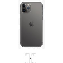 Wrapsol iPhone 11 Pro Arka Yan Koruyucu Darbe Emici Poliüretan Film Amerika Üretimi