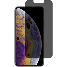 Wrapsol iPhone Xs Mat Hayalet Ekran Koruyucu Yandan Bakınca Görünmeyen Ekran Privacy Ekran Koruyucu