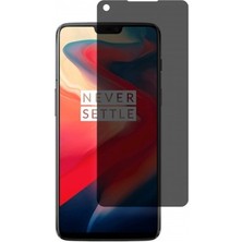 Wrapsol Oneplus 6 Mat Hayalet Ekran Koruyucu Yandan Bakınca Görünmeyen Ekran Privacy Ekran Koruyucu