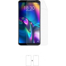 Wrapsol Meizu Note 8 Ekran Koruyucu Darbe Emici Poliüretan Film Amerika Üretimi