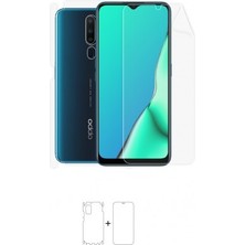 Wrapsol Oppo A9 2020 Full Body Ekran Koruyucu Ön Arka Yan Darbe Emici Poliüretan Film