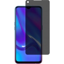 Wrapsol Oppo RX17 Neo Mat Hayalet Ekran Koruyucu Yandan Bakınca Görünmeyen Ekran Privacy Ekran Koruyucu