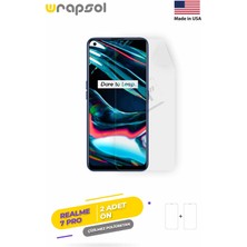 Wrapsol Realme 7 Pro Ekran Koruyucu Darbe Emici Poliüretan Film Amerika Üretimi