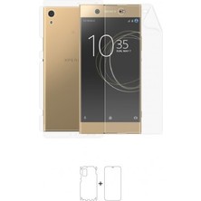 Wrapsol Sony Xperia Xa1 Ultra Full Body Ekran Koruyucu Ön Arka Yan Darbe Emici Poliüretan Film