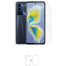 Wrapsol Tecno Camon 18 Full Body Ekran Koruyucu Ön Arka Yan Darbe Emici Poliüretan Film