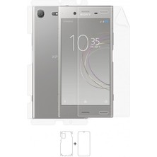 Wrapsol Sony Xperia Xz1 Full Body Ekran Koruyucu Ön Arka Yan Darbe Emici Poliüretan Film