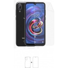 Wrapsol Vestel Venus E5 Full Body Ekran Koruyucu Ön Arka Yan Darbe Emici Poliüretan Film