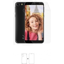 Wrapsol Vestel Venus E4 Full Body Ekran Koruyucu Ön Arka Yan Darbe Emici Poliüretan Film