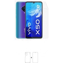 Wrapsol Vivo X50 Lite Full Body Ekran Koruyucu Ön Arka Yan Darbe Emici Poliüretan Film