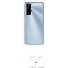 Wrapsol Tecno Camon 17 Pro Arka Yan Koruyucu Darbe Emici Poliüretan Film Amerika Üretimi