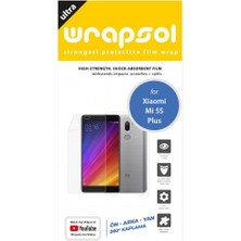 Wrapsol Xiaomi Mi 5s Full Body Ekran Koruyucu Ön Arka Yan Darbe Emici Poliüretan Film