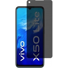 Wrapsol Vivo X50 Lite Mat Hayalet Ekran Koruyucu Yandan Bakınca Görünmeyen Ekran Privacy Ekran Koruyucu