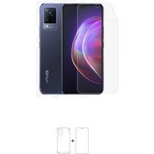 Wrapsol Vivo V21 Full Body Ekran Koruyucu Ön Arka Yan Darbe Emici Poliüretan Film