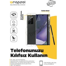 Wrapsol Xiaomi 12 Full Body Ekran Koruyucu Ön Arka Yan Darbe Emici Poliüretan Film