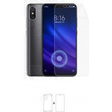 Wrapsol Xiaomi Mi 8 Pro Full Body Ekran Koruyucu Ön Arka Yan Darbe Emici Poliüretan Film