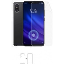 Wrapsol Xiaomi Mi 8 Pro Transparent Full Body Ekran Koruyucu Ön Arka Yan Darbe Emici Poliüretan Film