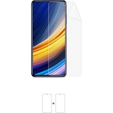 Wrapsol Xiaomi Poco X3 Pro Ekran Koruyucu Darbe Emici Poliüretan Film Amerika Üretimi