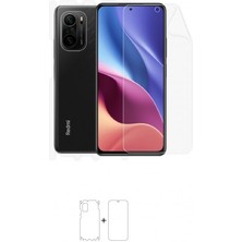 Wrapsol Xiaomi Redmi K40 Pro Full Body Ekran Koruyucu Ön Arka Yan Darbe Emici Poliüretan Film