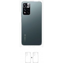 Wrapsol Xiaomi Redmi Note 11 Pro Arka Yan Koruyucu Darbe Emici Poliüretan Film Amerika Üretimi