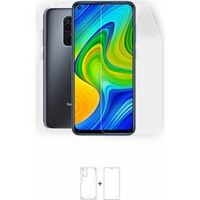 Wrapsol Xiaomi Redmi Note 9 Full Body Ekran Koruyucu Ön Arka Yan Darbe Emici Poliüretan Film