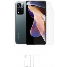 Wrapsol Xiaomi Redmi Note 11 Pro Full Body Ekran Koruyucu Ön Arka Yan Darbe Emici Poliüretan Film