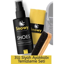 Snowy Shoes Master Cleaner Ayakkabı Temizleme Kiti Bez ve Fırçası Ile Birlikte 150 ml