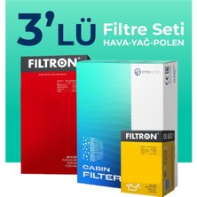 Filtron Peugeot Partner 1.6 Dizel Filtre Bakım Seti (2010-2016) 3 Lü