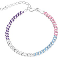 Adal Silver Kadın 925 Ayar Gümüş Mix Gurmet Bileklik