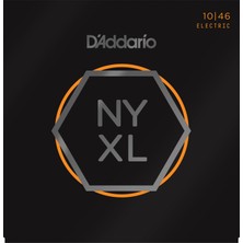 D'Addario NYXL1046 Elektro Gitar Tel Seti, Regular Lıght (Nıckel-Carb