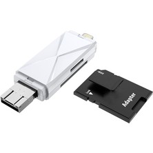 Zsykd ADS-208 8 Pin USB Çok Function Card Reader  (Yurt Dışından)