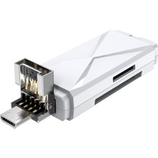 Zsykd ADS-208 8 Pin USB Çok Function Card Reader  (Yurt Dışından)