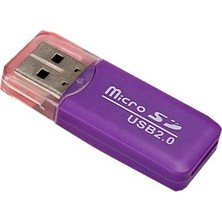 Zsykd 20 Pcs Taşınabilir USB 2.0 Mikro Sd Tf T-Flash Kart Okuyucu Adaptörü, 480MBPS'YE (Yurt Dışından)