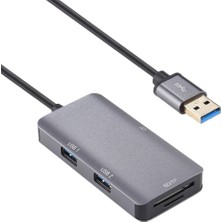 Zsykd 5 Ikili USB 3.0 Cf Tf Sd Çok Fonksiyonlu USB 3.0 Kart Okuyucu (Yurt Dışından)