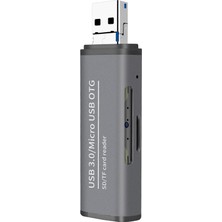 Zsykd ADS-102 USB Çok Function Otg Kart Okuyucu (Yurt Dışından)