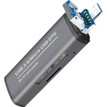 Zsykd ADS-102 USB Çok Function Otg Kart Okuyucu (Yurt Dışından)