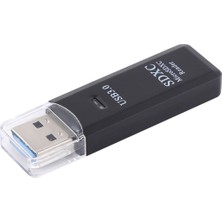 Zsykd 2'de 1 USB 3.0 Kart Okuyucu, Süper Hız 5gbps, Destek Sd Kart / Tf Kart  (Yurt Dışından)