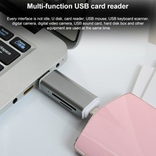 Zsykd H82 Usb-C / Typ-C-Usb 3.0 Mikro USB Bağlantı Noktaları Otg Sd / Tf Kart Okuyucu (Yurt Dışından)