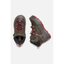 Keen Redwood Mid Wp - Su Geçirmez Çocuk Botu - Haki