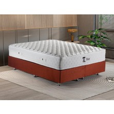 Niron Yatak Pinotte Pi Visco Tek Kişilik Lüks Full Ortopedik Pakey Yaylı Yumuşak Yatak 90X190 cm