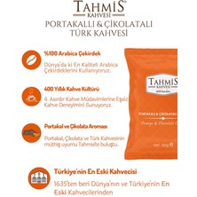 Tahmis Kahvesi Portakal Aromalı Türk Kahvesi 3 x 100 gr