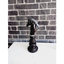 Cemrela Art Dekoratif Satranç At Objesi Büyük Boy, Hediyelik, Süs Eşyası