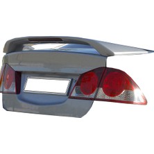 Meliset (Boyasız) Honda Civic Işıklı Spoiler 2007-2011 Arasına Uyumludur