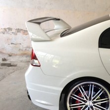 Meliset (Boyasız) Honda Civic Yüksek Tip Spoiler 2007-2011 Arasına Uyumludur