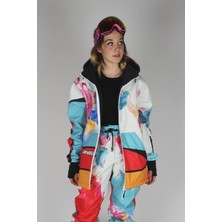 Snowsea Smoky SS7801 Kadın Kayak Montu, 1. Kalite Unisex Snowboard Montu
