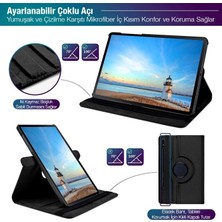 Ason Plus Sm Galaxytab S7 2020 12.4 (T970-T975-T976) 360 Derece Döner Standlı Kılıf