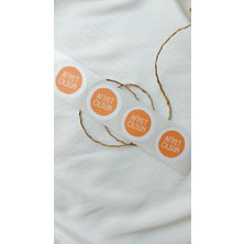 Çikoleyt Design Yapışkanlı Etiket - Afiyet Olsun Etiketi 4 cm 50 Adet