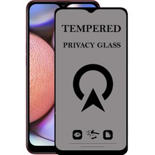 Kzy Samsung Galaxy A10S Tam Kaplayan Privacy Hayalet Temperli Ekran Koruycu Cam