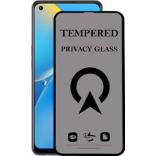 Kzy Oppo A74 Tam Kaplayan Privacy Hayalet Temperli Ekran Koruycu Cam